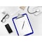 Better Office Products Plastic Clipboards, Durable, 12.5 x 9 Inch, Standard Metal Clip, Blue, 12PK 45112 - alternate 5